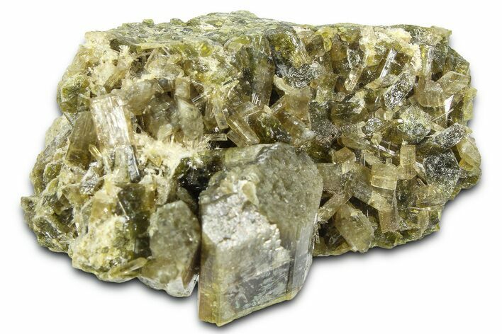 Gemmy Clinozoisite Crystal Cluster - Peru #362138